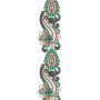 Gorgeous Ivory Lace Embroidery Design