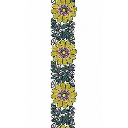 German Fashion Lace Embroidery Design