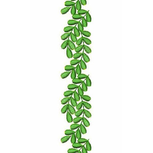 Gorgeous Green Lace Embroidery Design