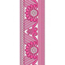 Awesome Look Lace Embroidery Design