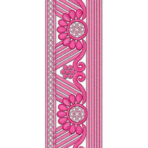 Awesome Look Lace Embroidery Design