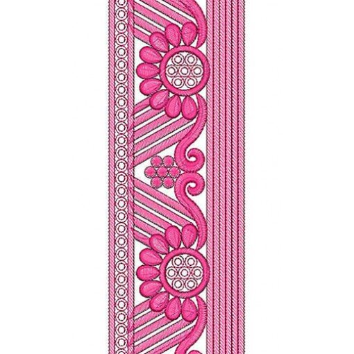 Awesome Look Lace Embroidery Design