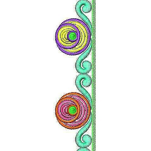 Embroidery Border Designs Of Flowers 736