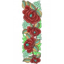Trendy African Fashion Clothing Border Embroidery Design