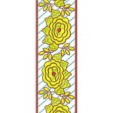 Modest Garment Clothing Lace Border Brocade Embroidery Design