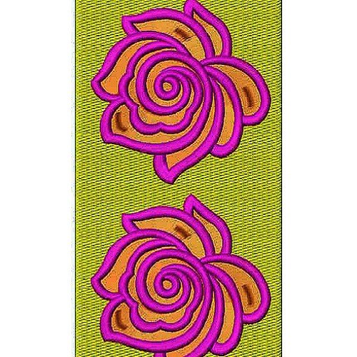 Kanchipuram Wedding Sari Border Embroidery Design