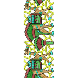 8286 Camel Lace Embroidery Design