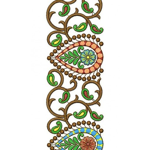 8296 Lace Embroidery Design