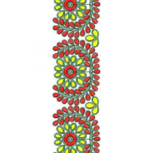 8496 Lace Embroidery Design