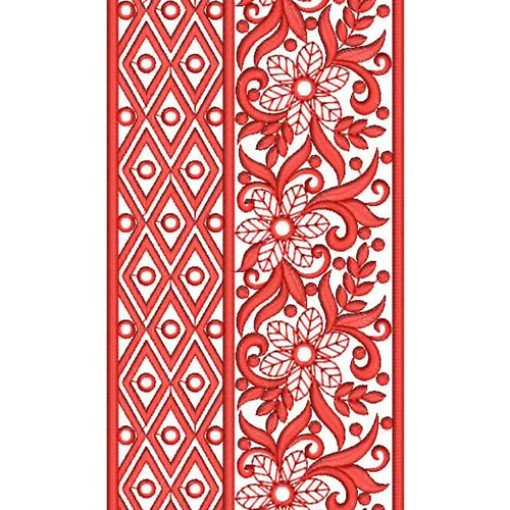 8529 Lace Embroidery Design