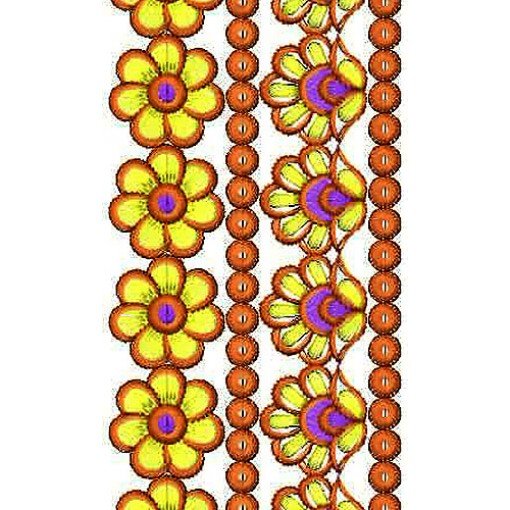 Lace Border Embroidery Designs 852 Lace Border Embroidery Designs 852