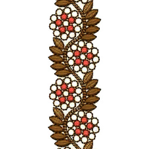 8649 Lace Embroidery Design
