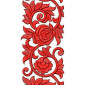 2014 Bridal Dress Embroidery Design