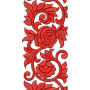 2014 Bridal Dress Embroidery Design