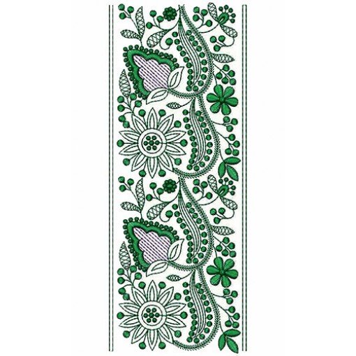 8696 Lace Embroidery Design