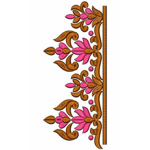 8698 Lace Embroidery Design
