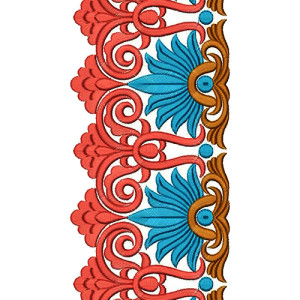 9140 Lace Embroidery Design