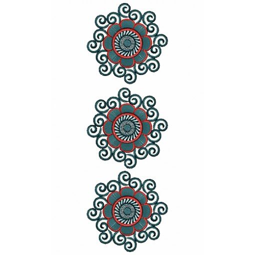 9171 Lace Embroidery Design