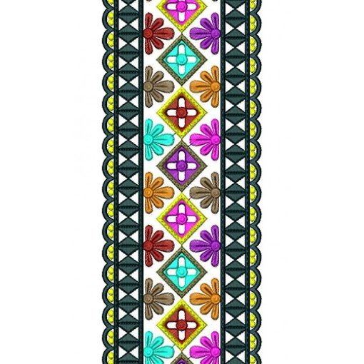 9347 Lace Embroidery Design
