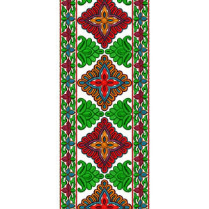 9527 Lace Embroidery Design