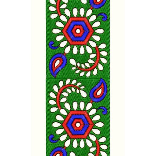 9822 Lace Embroidery Design