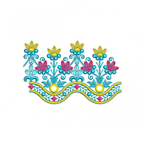 Abaya Style Embroidery Lace