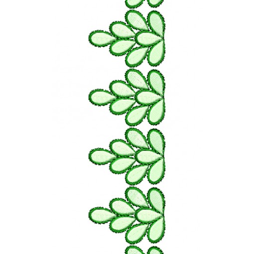 African Caftan Lace Embroidery Design 24629