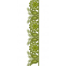 Apron Lace Embroidery Design 25290