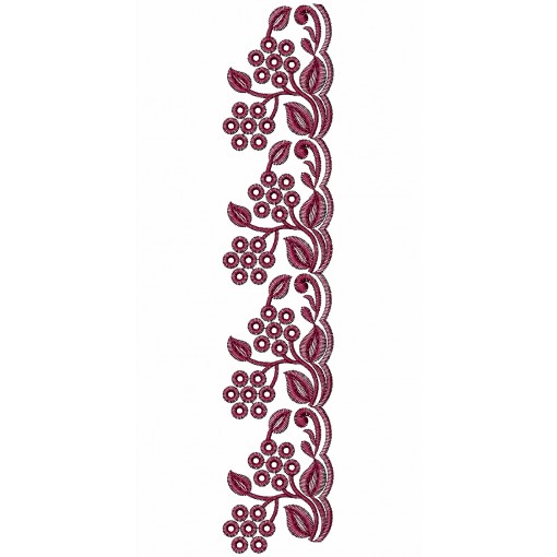 Beautiful Leaf Lace Embroidery Designs 25651
