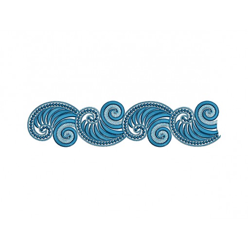 Bedsheet Embroidery Lace Pattern