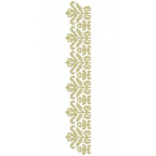 Machine Embroidery Bed Sheet Design 25108