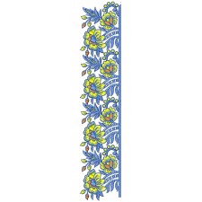 Big Rose Tree Lace Design 26150