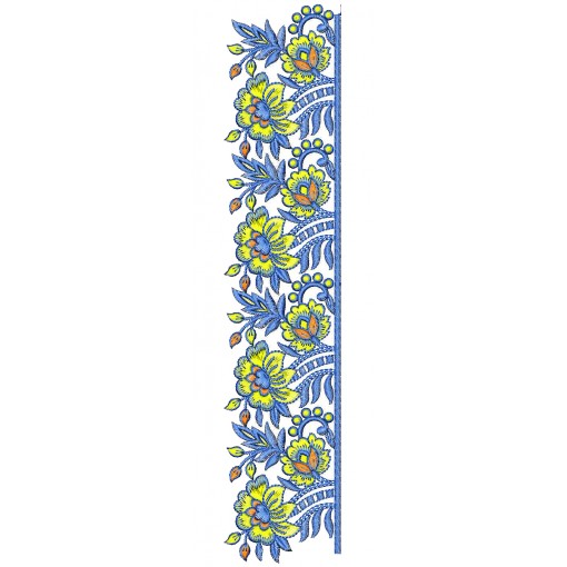 Big Rose Tree Lace Design 26150