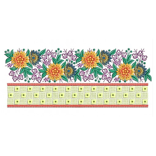 Boring Embroidery Lace For Top