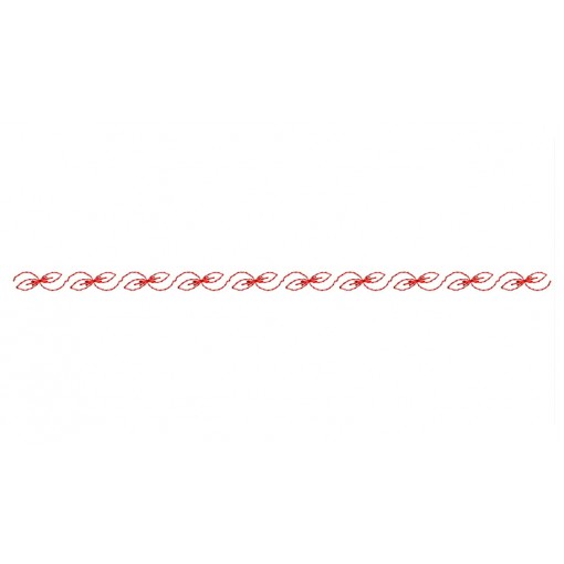 Bow Embroidery Design