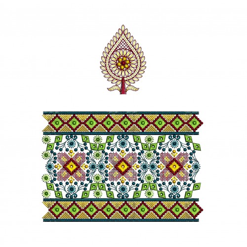 Central Ukrainian Rushnyk Embroidery