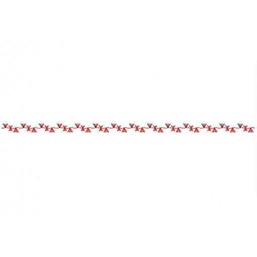 Christmas Border Embroidery Design