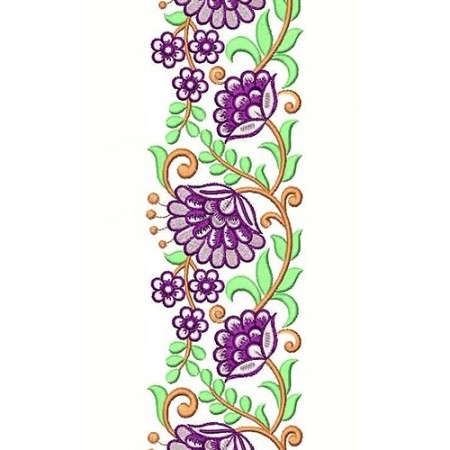 Clipart Border Embroidery Design