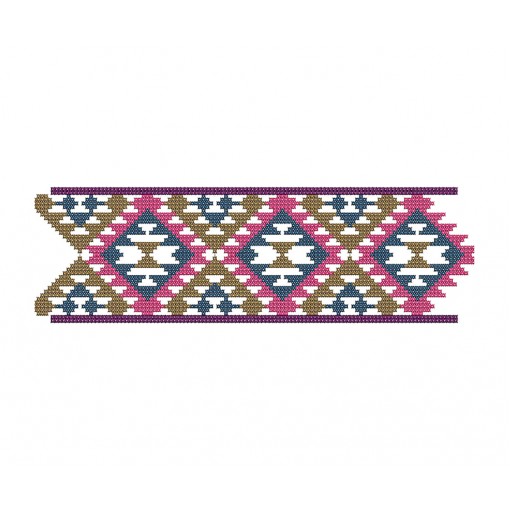Cross Stitch Embroidery For Lampshade