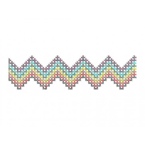 Cross Stitch Embroidery For Vyshyvanka Dress