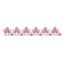 Cross Stitch Lace Embroidery Pattern