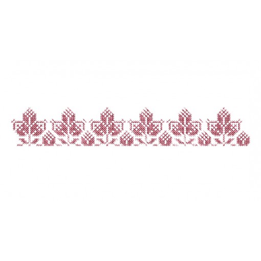 Cross Stitch Lace Embroidery Pattern