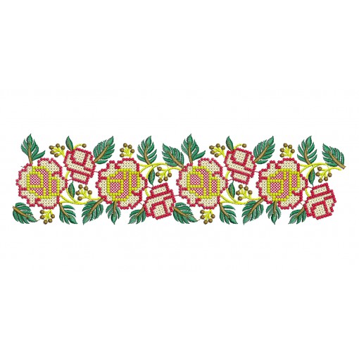 Cross Stitch Tablecloth Embroidery