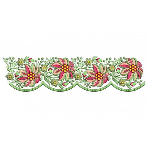 Cut Work Lace Design