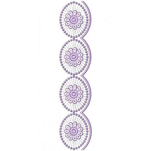 Cut Work Lace Embroidery Design 25728