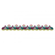 Cutwork Embroidery Design For Dupatta