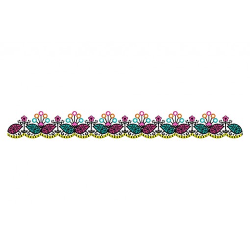 Cutwork Embroidery Design For Dupatta