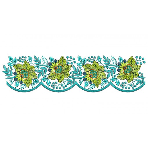 Cutwork Embroidery Design For Suits