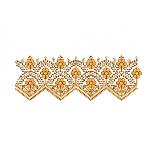 Cutwork Embroidery For Islamic Dress