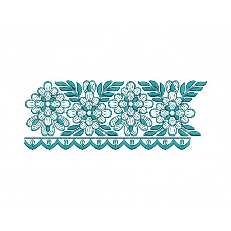 Cutwork Lace Embroidery Pattern